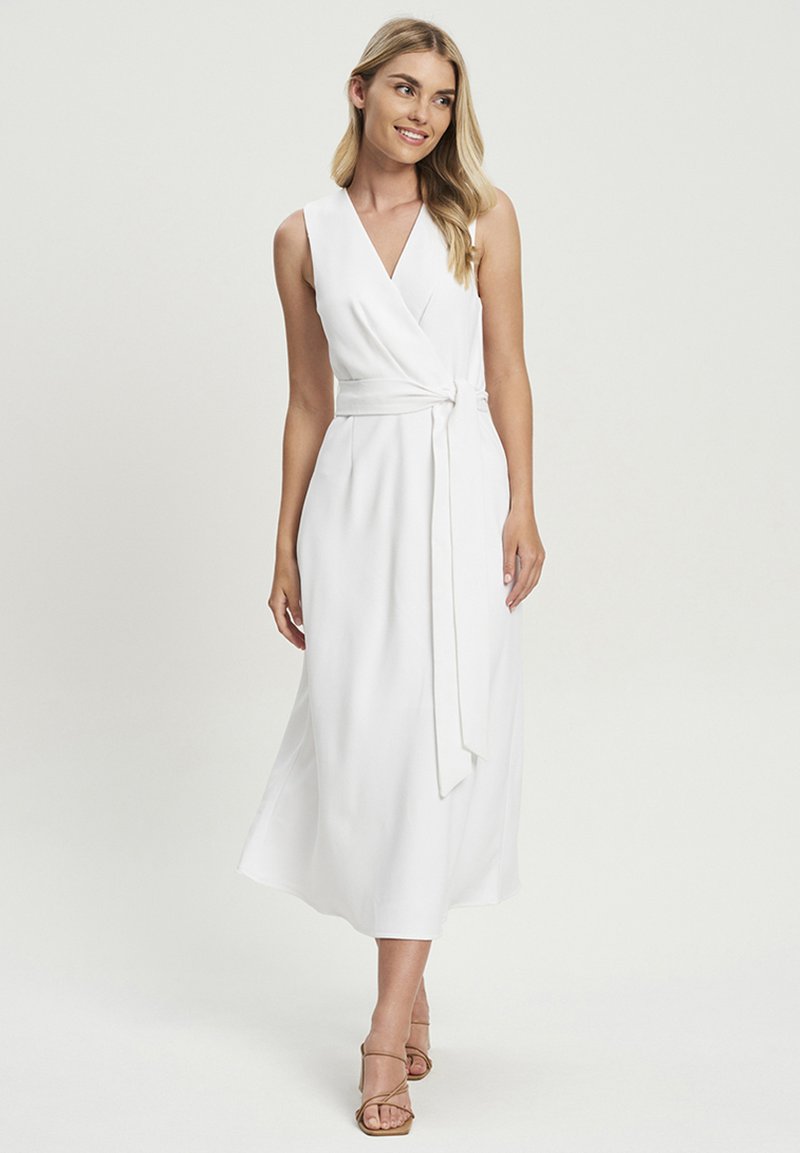 TUSSAH ELEANOR MIDI - Vestido informal - white