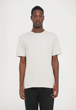 SHORT SLEEVE UNISEX - Nyomott mintás póló - light grey