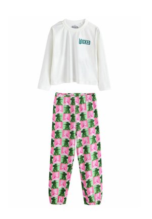 REGULAR FIT  - Nattplagg set - pink green