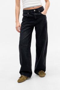 BDG Urban Outfitters LOGAN - Széles szárú - black