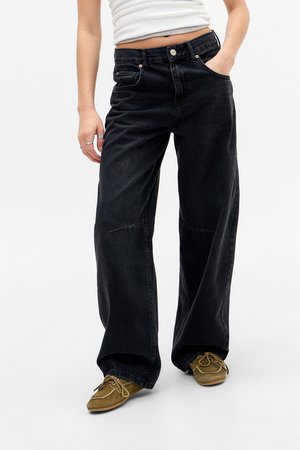 BDG Urban Outfitters LOGAN - Wide Leg - black