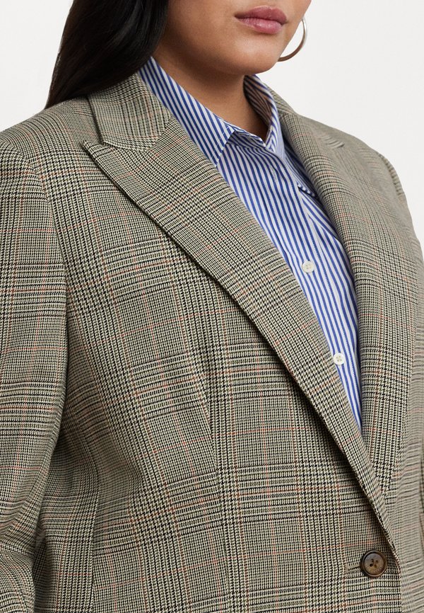 GLEN PLAID COTTON-BLEND TWILL BLAZER - Blazer4