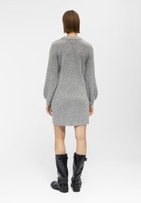 Object OBJEVE NONSIA DRESS - Robe pull - light grey melange