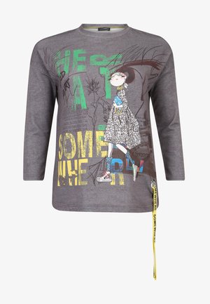 Long sleeved top - mittelgrau