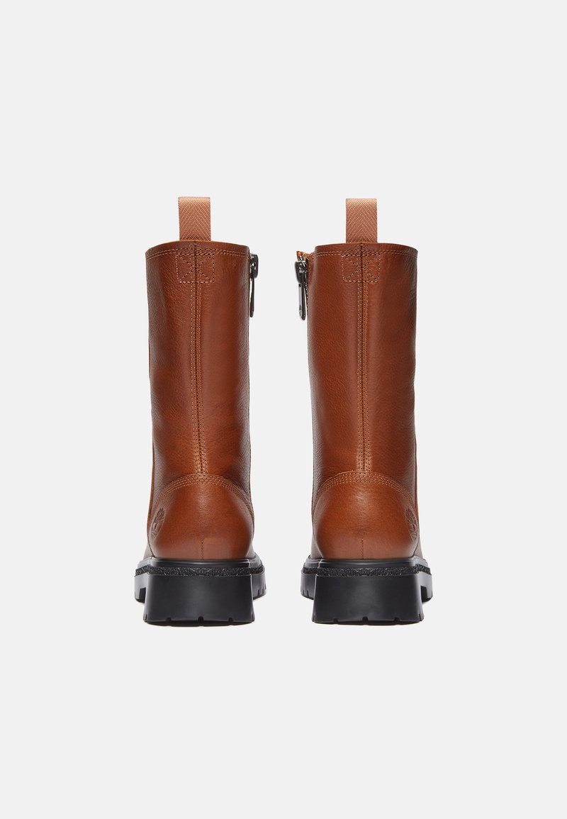 Timberland Kotníkové boty na platformě - rust copper