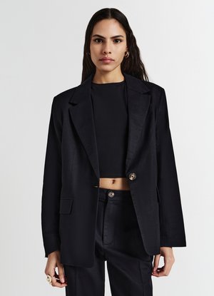 MONOPETTO MISTO - Blazer - ultrablack