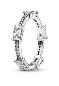 Pandora RECTANGULAR SPARKLING  - Prstan - sterling silver