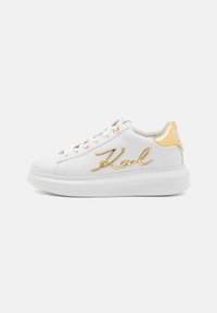 KAPRI SIGNIA LACE - Tenisky - white/gold