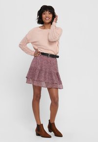 JDY JDYSIBEL SKIRT - A-vonalú szoknya - wistful mauve