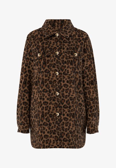 PCSAGA SHACKET - Manteau court - black