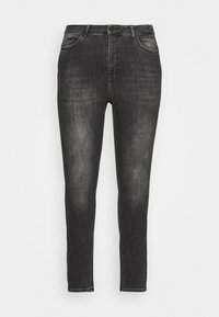 Vero Moda Curve VMLORA WASH - Jeggings - black denim