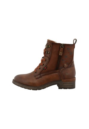 Mustang Bottines à plateau - brown