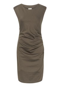 KAINDIA ROUND NECK - Jerseyjurk - major brown