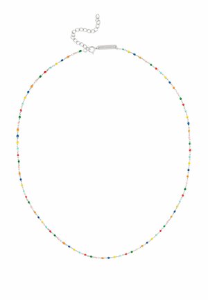 DOTS COLORS ENAMEL - Necklace - silver coloured