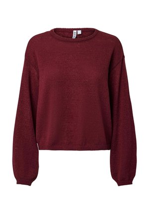 Pieces, PCIDA LS O-NECK KNIT NOOS BC - Pullover - winetasting