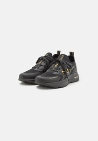 EA7 Emporio Armani Matalavartiset tennarit - triple black/gold