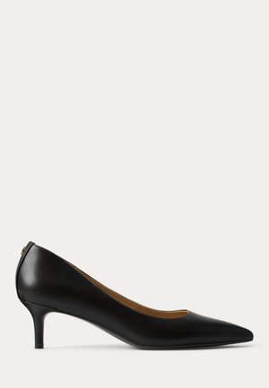 Lauren Ralph Lauren ADRIENNE LEATHER PUMP - Класически обувки с висок ток - black