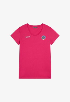 Freddy, T-SHIRT FGI IN JERSEY STRETCH - MERCHANDISE UFFICIALE - T-shirt con stampa - purple