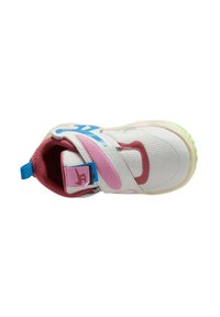 Nike Performance TEAM HUSTLE D 11 - Scarpe da basket - summit white/barely volt-coconut milk