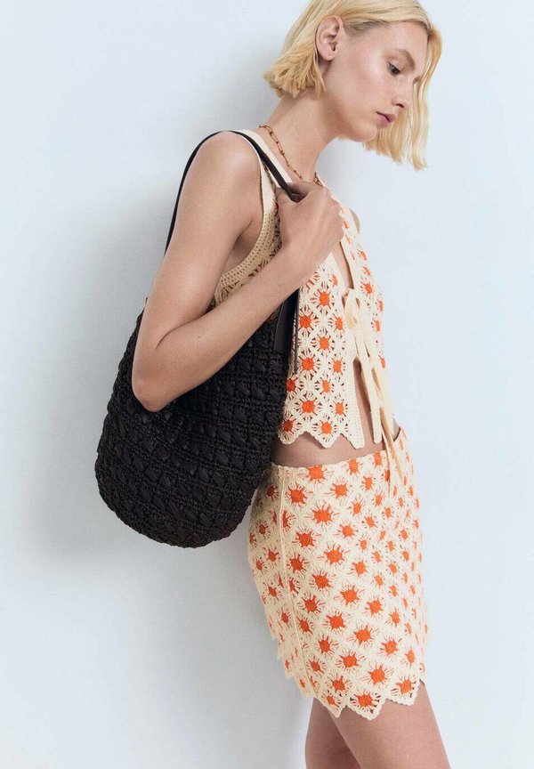 Mini skirt - orange2