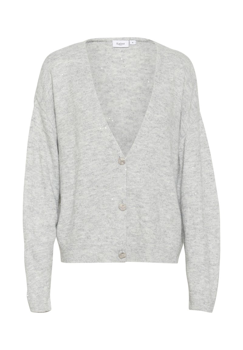 Saint Tropez Vest grijs gemêleerd Saint Tropez Vest grijs gemêleerd