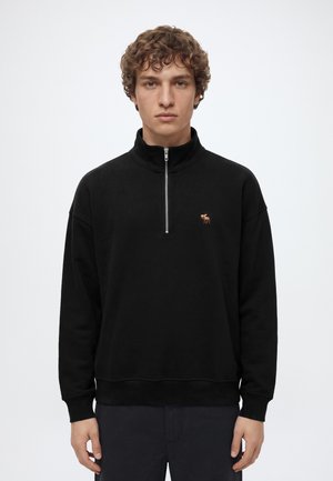 Abercrombie & Fitch, CASUAL - Суитшърт - black