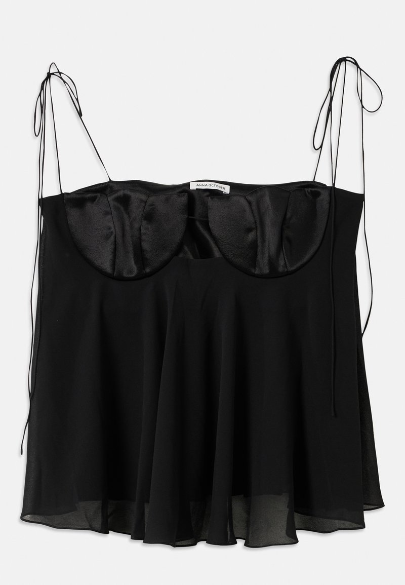 Anna October Top zwart
