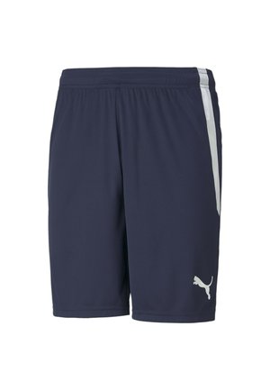 TEAMLIGA FOOTBALL - Short - peacoat puma white