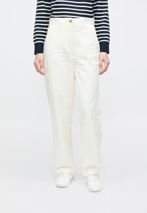 BARREL RELAXED STRAIGHT - Vászonnadrágok - ivory petal