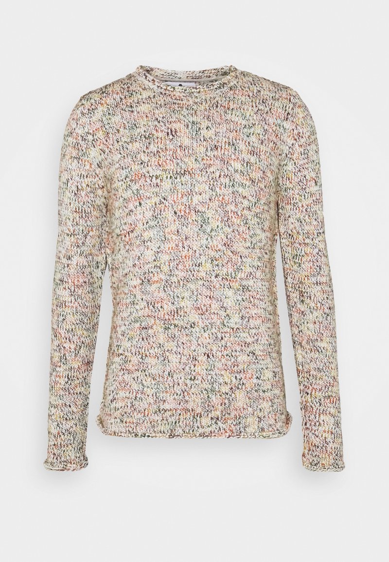 REVOLUTION Stickad tröja - off-white