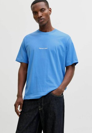 JORNORREBRO TEE CREW NECK - Paprasti marškinėliai - marina