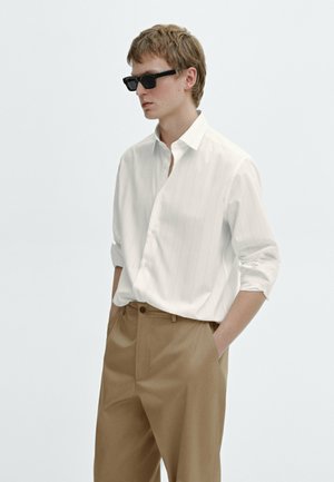 Massimo Dutti PINSTRIPED - Camicia - white