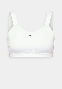 Nike Performance - ALPHA BRA - Sport-bh met high support - white/stone mauve/black Miniatuurafbeelding 1