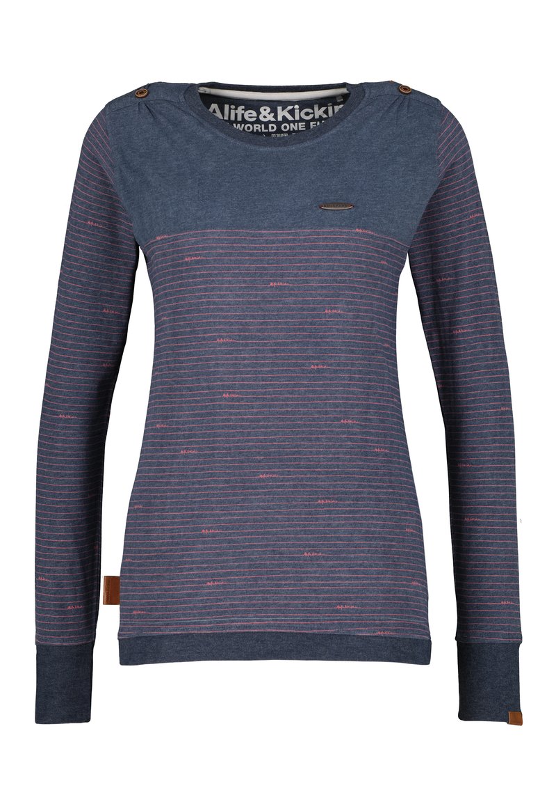 alife & kickin Longsleeve blauw gemêleerd alife & kickin Longsleeve blauw gemêleerd