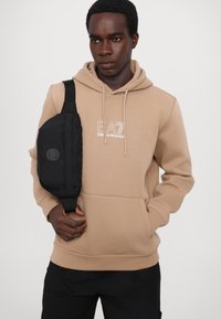 EA7 Emporio Armani FELPA UNISEX - Mikina - portabella