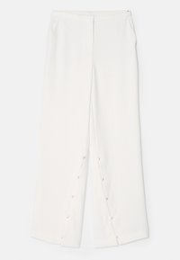 ISAAC CREPE - Pantalones - white