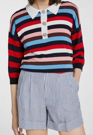 Poloshirt - mottled red