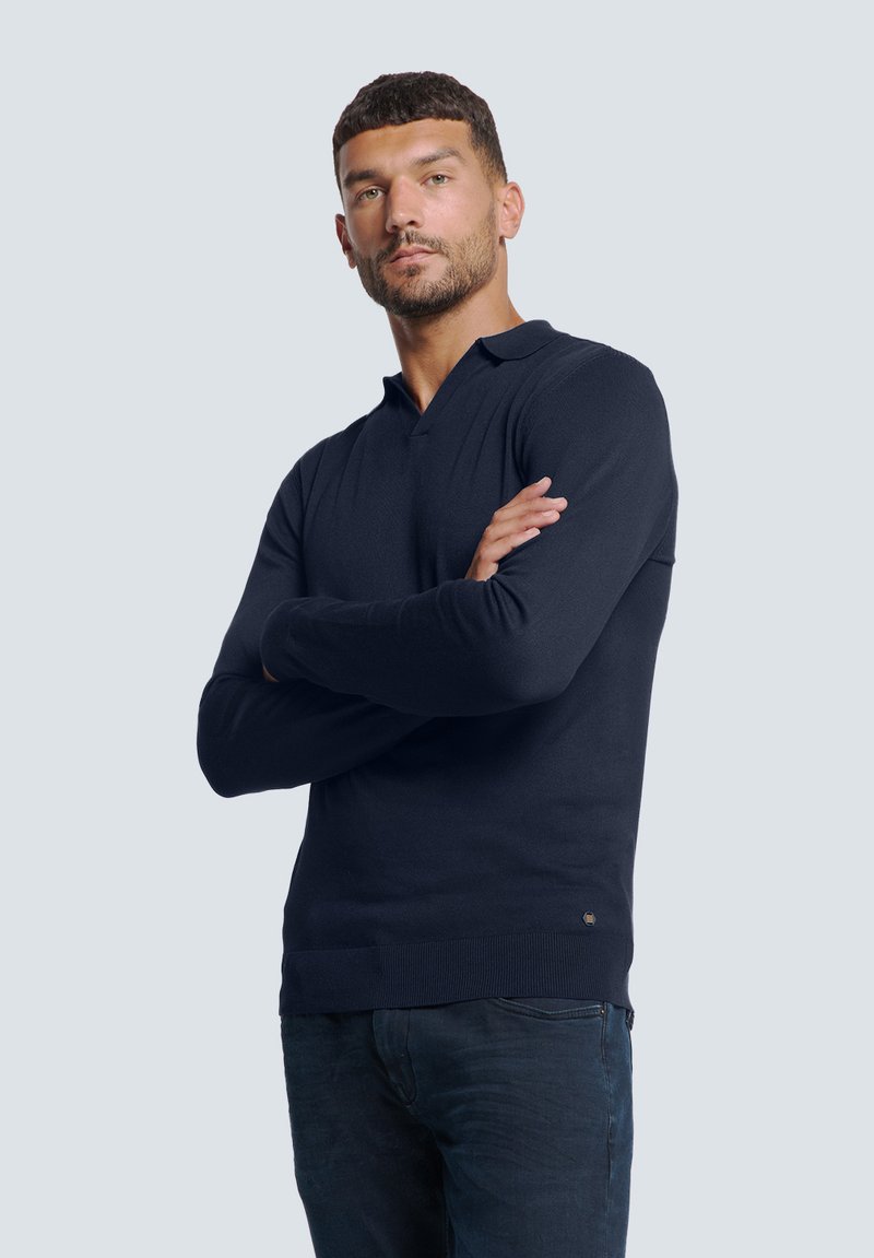 NO EXCESS Longsleeve - blue