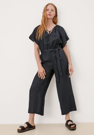 Jumpsuit - blue graphite mela