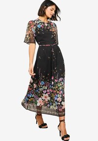 Friends Like These PETITE FIT - MIDI  - Nappali ruha - black floral