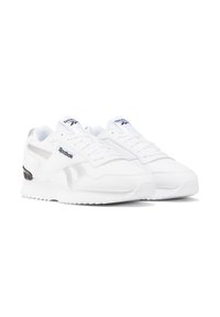Reebok Classic LOW NON FOOTBALL GLIDE RIPPLE CLIP - Zapatillas - white white silver metallic