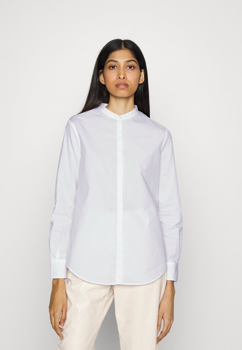 Chemisier Femme Blanc - Occasion Très Bon état - Style Classique Et Intemporel