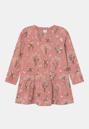 ROMANTIC - Jersey dress - dusty pink