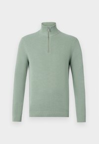 DANE STRUCTURE HALF ZIP - Jersey de punto - iceberg green