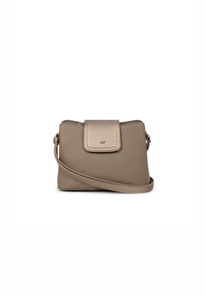 MAYA - Borsa a tracolla - beige écorce doré bronze
