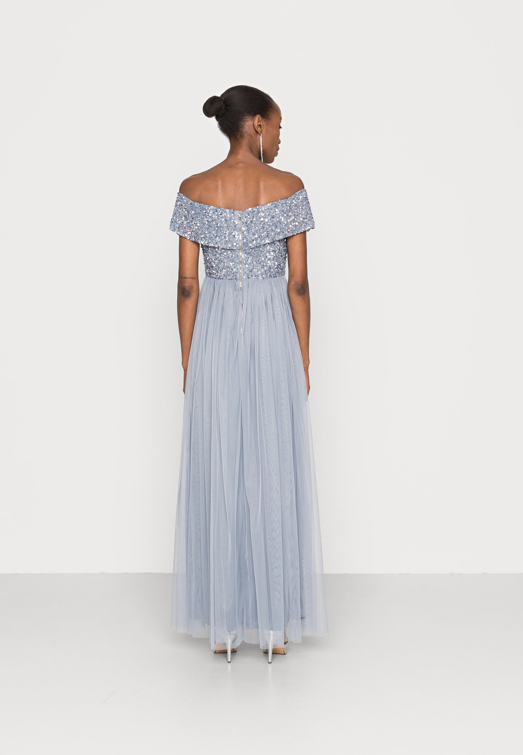 Maya Deluxe DELICATE SEQUIN BARDOT 