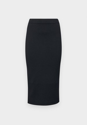 Armani Exchange GONNA - Fustă tip creion - black