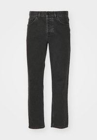 NEWEL PANT - Jeans Tapered Fit - black stone washed