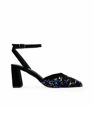 CON LENTEJUELAS - Tacones - black