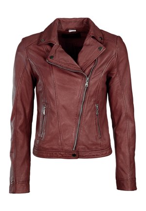 Veste en cuir - red